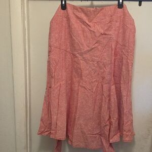 New York & Company Coral A-Line Skirt